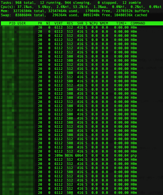 Suspicious h0m Processes