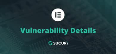 Elementor Pro WordPress Plugin Vulnerability